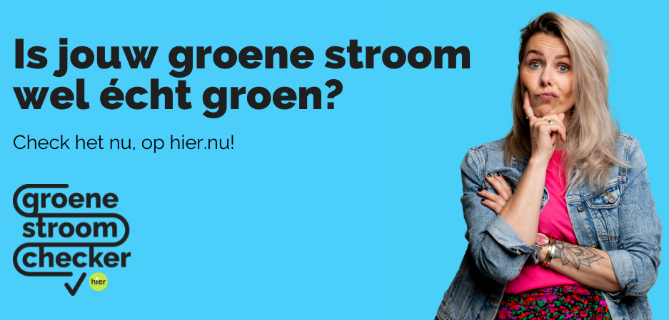 Beeld Groene Stroom checker
